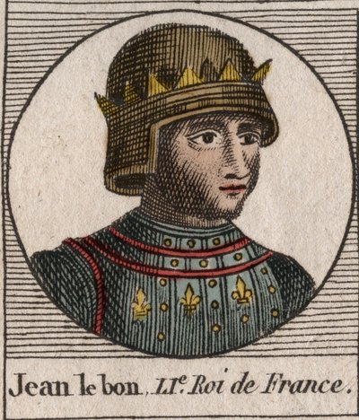 Portrait of John II the Good (1319-1364), King of France - Portrait of John II, 