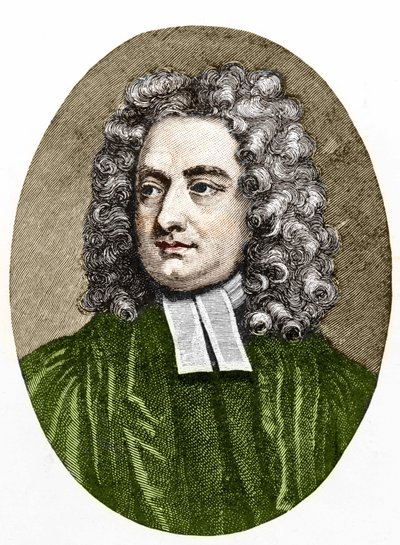 Portrett av Jonathan Swift (1667-1745) av Unknown artist