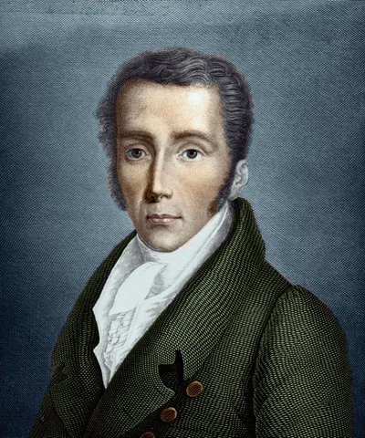 Portrett av Josef Von Fraunhofer, tysk fysiker av Unknown Artist
