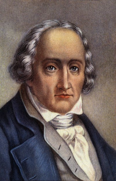 Portrett av Joseph Marie Jacquard, oppfinneren av vevemaskinen. av Unknown Artist