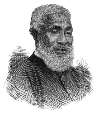 Portrett av Josiah Henson (1789 - 1883) slave i Maryland flyktet til Upper Canada i 1830, I 1834 grunnla han samfunnet Dawn, nær Dresden, for å ta imot slaver som hadde flyktet fra USA. Han var modellen til hovedpersonen til bok "The Case of U av Unknown artist
