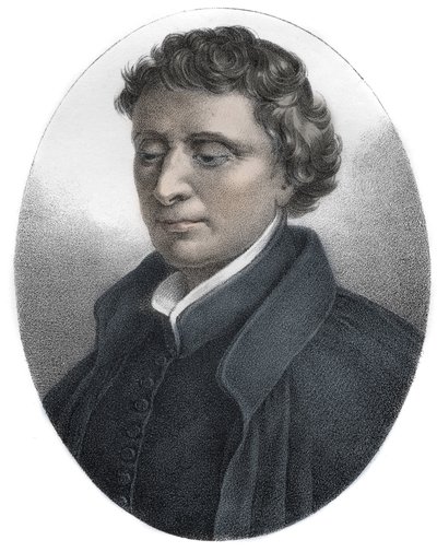 Portrett av Louis Bourdaloue (1632-1704) jesuittfransiskanergravering - av Unknown artist