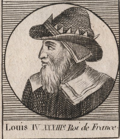 Portrett av Louis IV d