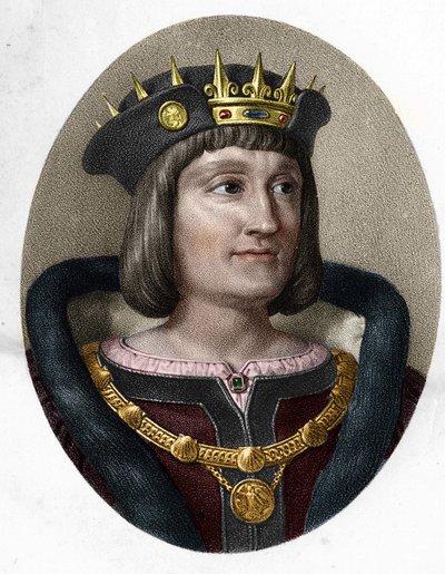 Portrait of Louis XII. King of France 1462-1515. av Unknown artist