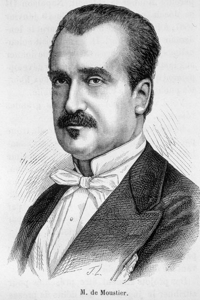 Portrett av M. de Moustier av Unknown artist