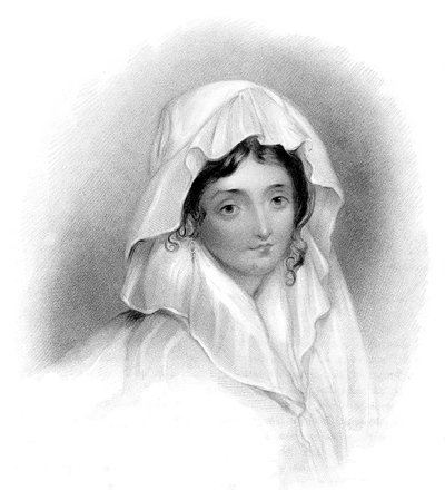 Portrett av Margarita Cogni (gravering) av Unknown artist