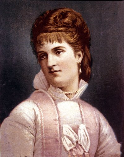 Portrett av Margarita av Savoy Genes (Margherita av Savoy av Unknown artist