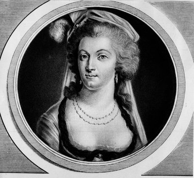 Portrett av Marie Antoinette (Marie-Antoinette av Unknown artist