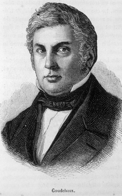 Portrait of Michel Goudchaux av Unknown artist
