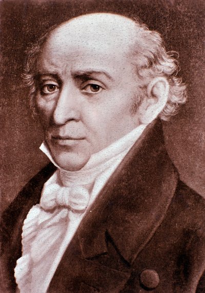 Portrett av Muzio Clementi (1752-1832) italiensk komponist fra 1800-tallet. Milan, biblioteket til konservatoriet av Unknown artist