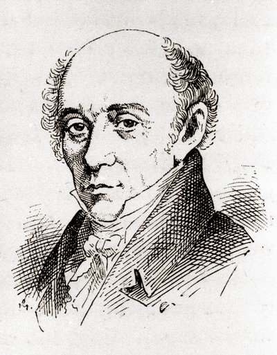 Portrett av Muzio Clementi (1752 - 1832), italiensk komponist og pianist. av Unknown artist