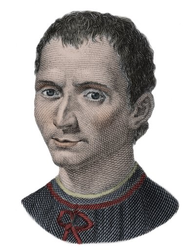 Portrett av Niccolo av Bernardo dei Machiavelli (Nicolas Machiavel av Unknown artist