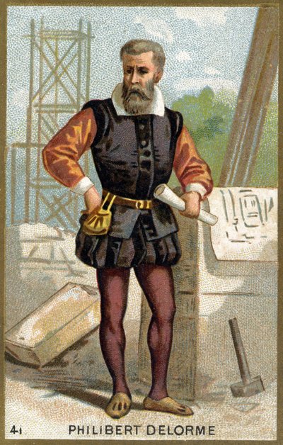 Portrett av Philibert Delorme (De Lorme) (De l