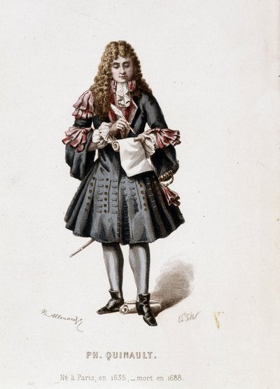 Portrett av Philippe Quinault av Unknown artist