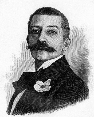Portrett av Pierre Loti (1850 - 1923) av Unknown artist