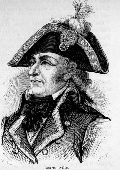 Portrett av Pierre Riel, grev deretter Marquis de Beurnonville, marechal av Frankrike (1752-1821). av Unknown artist