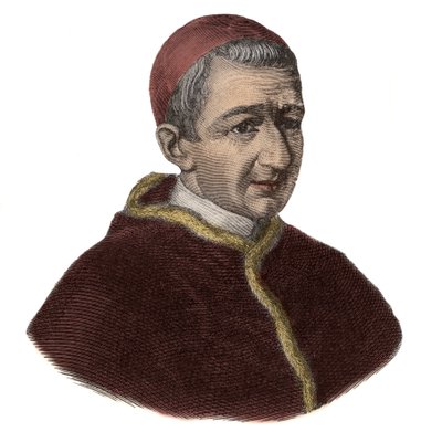 Portrett av pave Gregor XVI (Bartolomeo Cappellari av Unknown artist