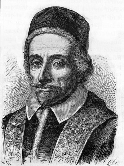 Portrett av pave Innocent XI (Benedetto Odescalchi) 1611-1689. av Unknown artist