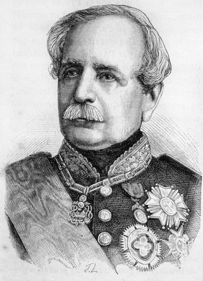 Portrett av Randon (1795 - 1871), marskalk av Frankrike av Unknown artist