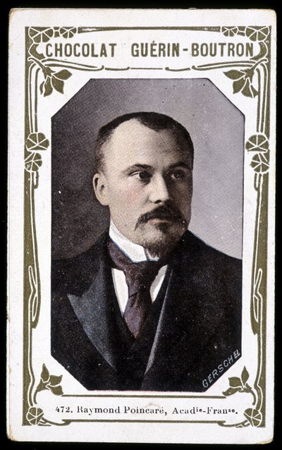 Portrett av Raymond Poincaré ung av Unknown artist