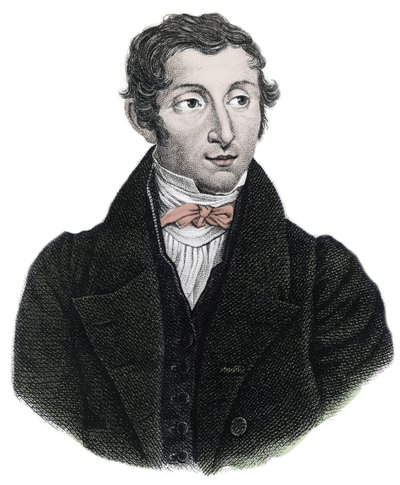 Portrait of Rene Caillie - English explorer - Portrait of Rene Caillie (1799 -1838) explorer english av Unknown artist