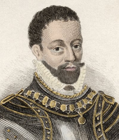 Portrett av Robert Blake (1599-1657), engelsk admiral. av Unknown artist