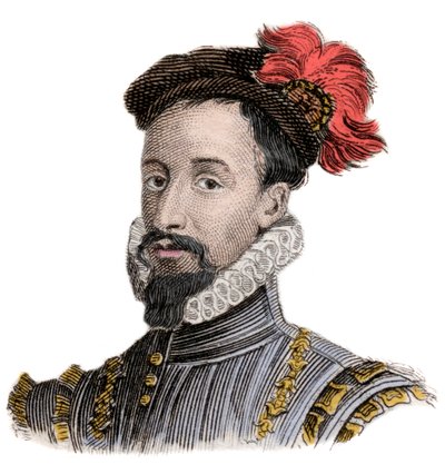 Portrett av Robert Dudley (1532-1588) Jarl av Leicester, favoritt til Elizabeth I (Robert Dudley av Unknown artist