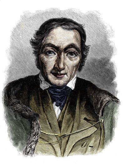 Portrett av Robert Owen (1771-1858), britisk filantrop og sosialist. av Unknown artist