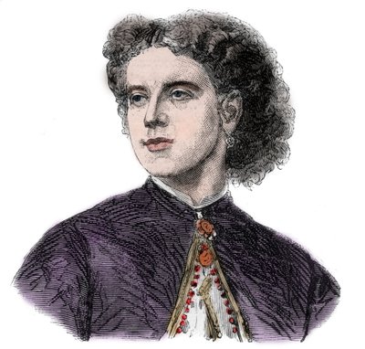 Portrett av Rosine Bloch (1844–1891) fransk mezzosopransanger av Unknown artist