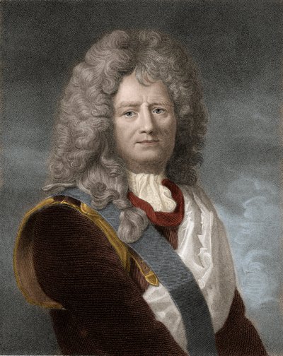 Portrett av Sebastian the Prestre Lord of Vauban (1633-1707), marskalk av Frankrike - Sebastien Le Prestre De Vauban (1633-1707) av Unknown artist
