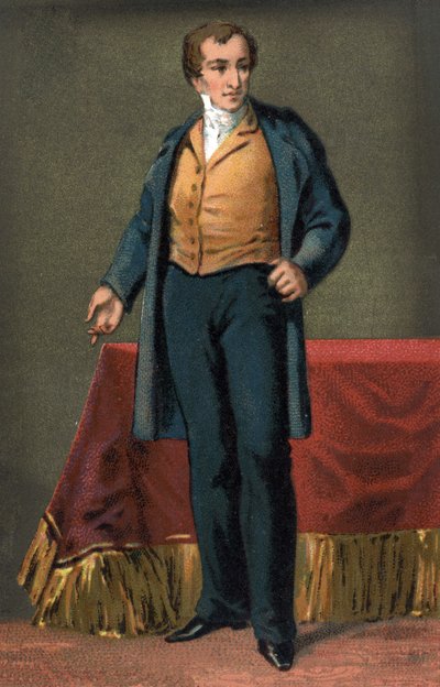 Portrett av Sir Robert Peel (1788-1850). av Unknown artist