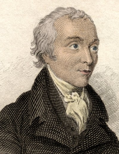 Portrett av Spencer Perceval (1762-1812), britisk statsmann. av Unknown artist