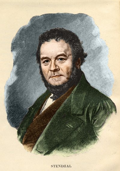 Portrett av Stendhal (Henry Beyle) (Grenoble av Unknown artist