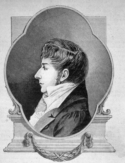 Portrett av Tom Souville, Calaisian privatist (1777 - 1839) - i "" Les Contemporains "", n.d. slutten av 1800-tallet. av Unknown artist