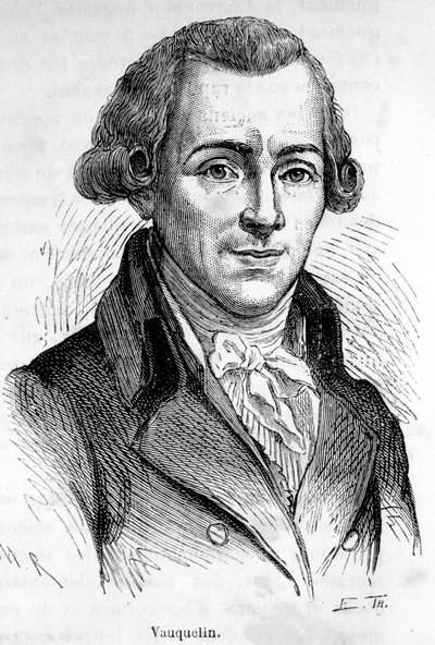 Portrett av Vauquelin, fransk kjemiker (1763-1829). av Unknown artist