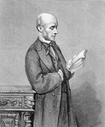 Portrett av Vincent Benedetti, fransk diplomat (1817-1900). I «The Graphic», 30. juli av Unknown artist