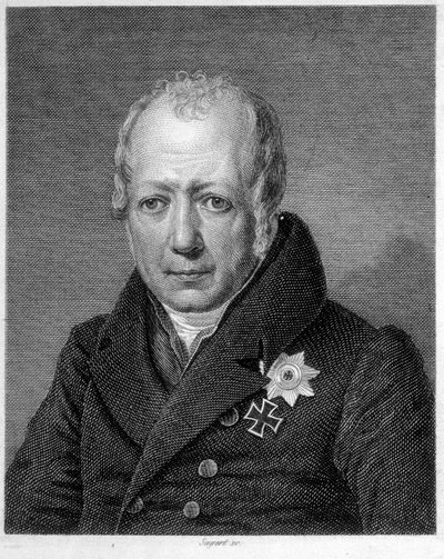 Portrett av Wilhelm von Humboldt (Guillaume de Humboldt av Unknown artist