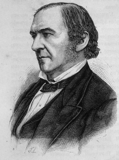 Portrett av William Ewart Gladstone. Britisk politiker (1809 til 1898). av Unknown artist