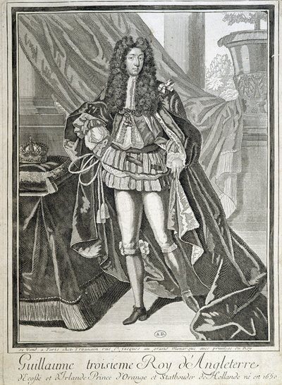 Portrett av William III, konge av England, Prince of Orange av Unknown artist