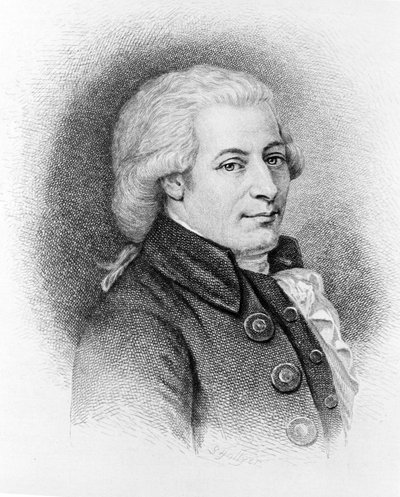Portrett av Wolfgang Amadeus Mozart (1756 - 1791). av Unknown artist