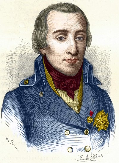Portrait of the Duke of Enghien, Louis Antoine Henri de Bourbon (1772-1804). av Unknown artist