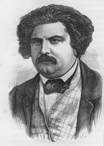 Portrett av det franske forlaget Pagnerre av Unknown artist