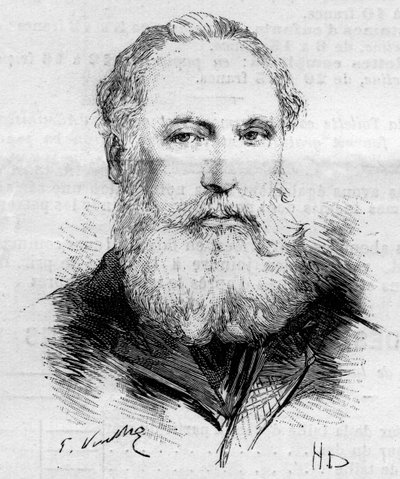 Portrett av maleren Edouard de Beaumont (1821-1888). av Unknown artist