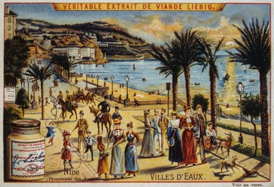 Promenades des Anglais, Nice (Frankrike) av Unknown artist