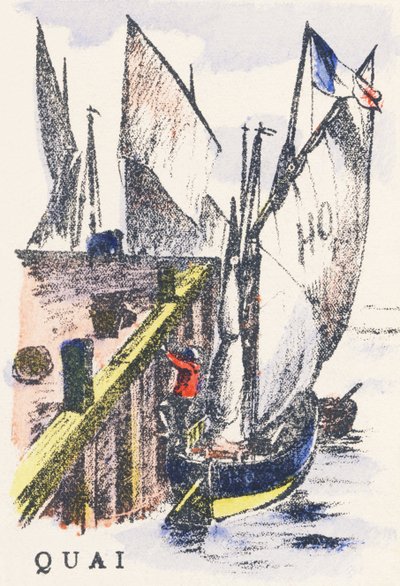 Q: dock av Unknown artist