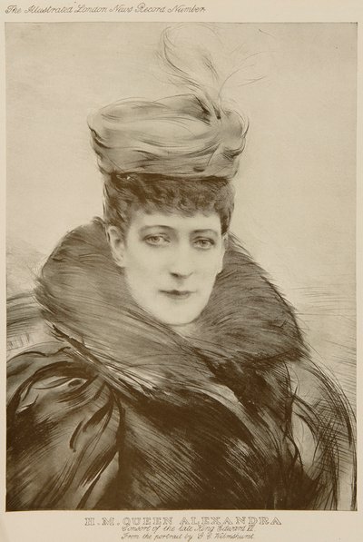 Dronning Alexandra, etter Wilmshurst av Unknown Artist