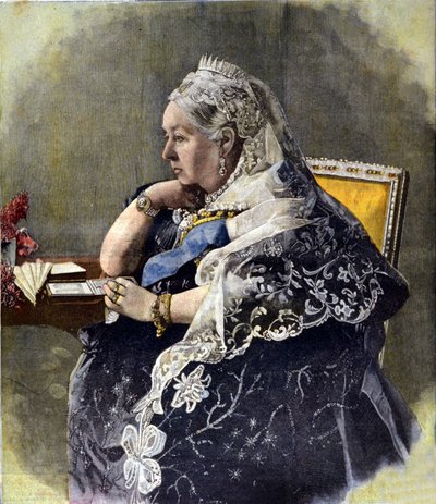 Dronning Victoria I (1819–1901) av Unknown artist