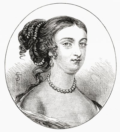 Rachel Wriothesley, Lady Russell, C. 1636 - 1723. Engelsk adelsdame, arving og forfatter. Fra vårt eget land Publisert 1898 ©UIG/Leemage av Unknown artist