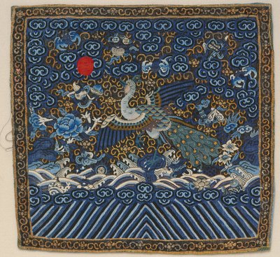 Rangering Insignia, tredje grad sivil, påfugl (bilde) av Unknown artist