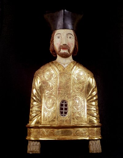 Relikviebyste av Saint Justin av Unknown artist